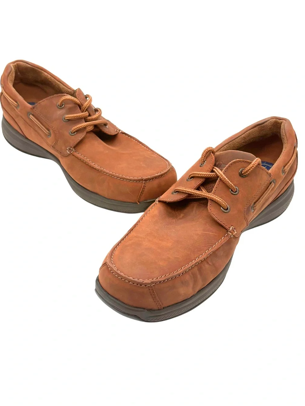 Florsheim Work FS2326 Men’s Brown Leather Comfort Work Shoes Size 12D